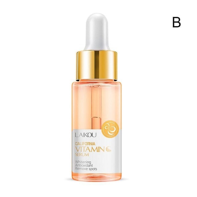 15ml Gold Snail & Vitamin C Whitening Serum Japan Sakura Hyaluronic Acid skin Care Face Serum - faisal Brainx AC