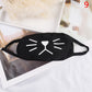 1PCS Cotton Dustproof Mouth Face Mask Anime Cartoon Kpop Lucky Bear Women Men Muffle Face Mouth Masks - faisal Brainx AC